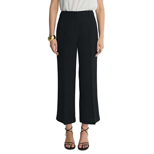 Veronika Maine Double Weave Cropped Pant